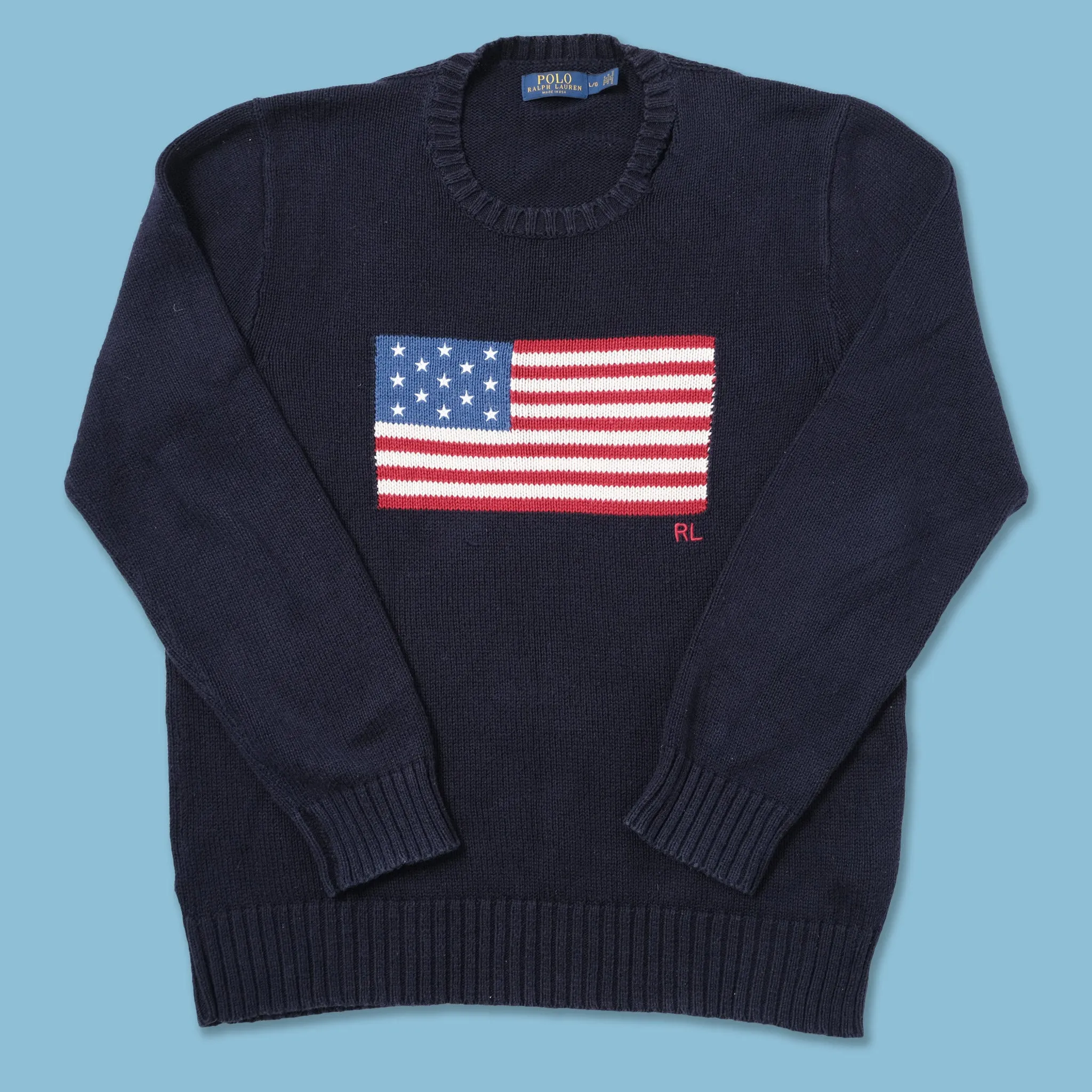 Vintage Polo Ralph Lauren USA Sweater Large