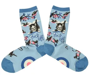 Women's Fuck Off Kitty Socks