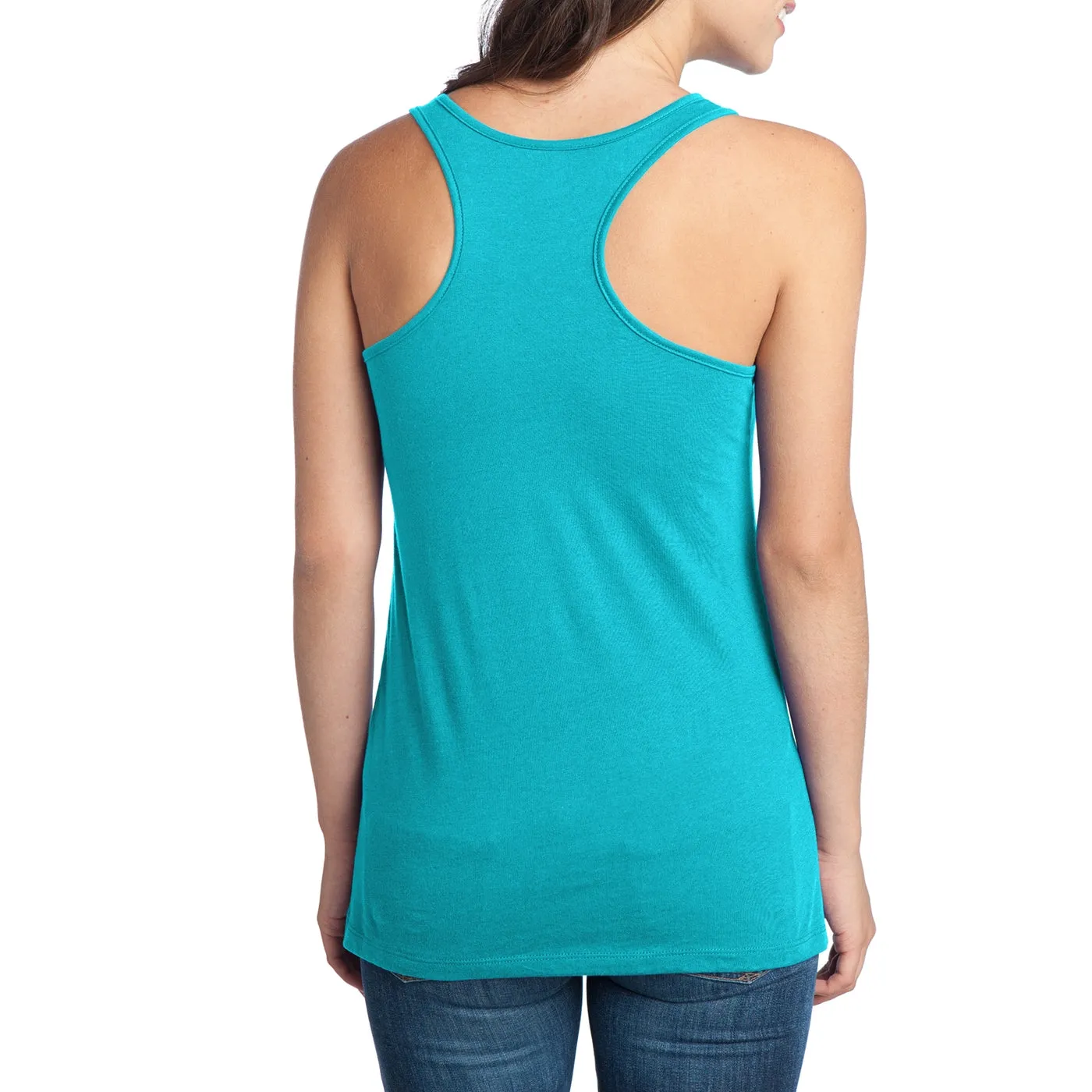 Women's Juniors 60/40 Racerback Tank