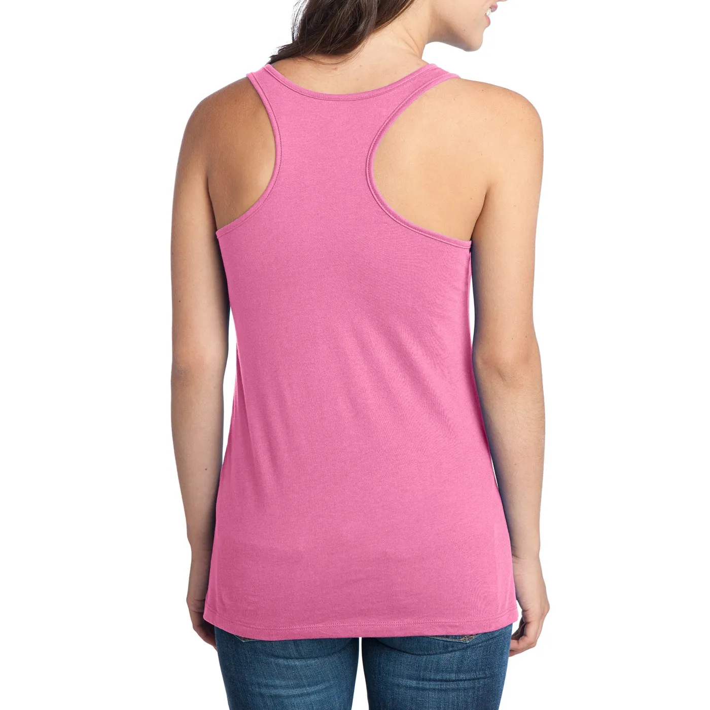 Women's Juniors 60/40 Racerback Tank