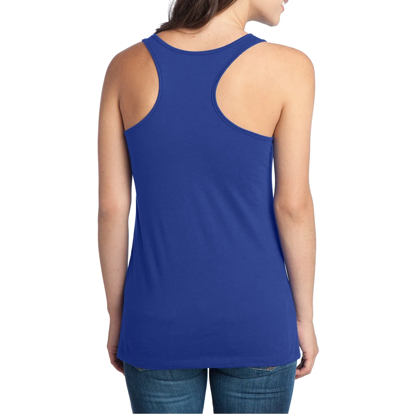 Women's Juniors 60/40 Racerback Tank