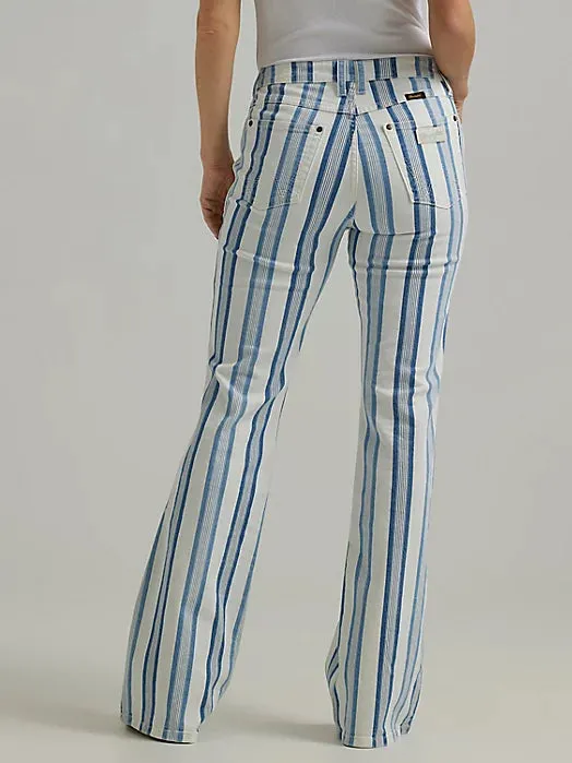 Women's Wrangler Retro Bailey Stripe Flare Jean