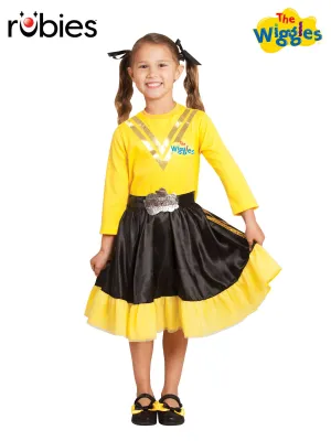 YELLOW WIGGLE DELUXE COSTUME, CHILD