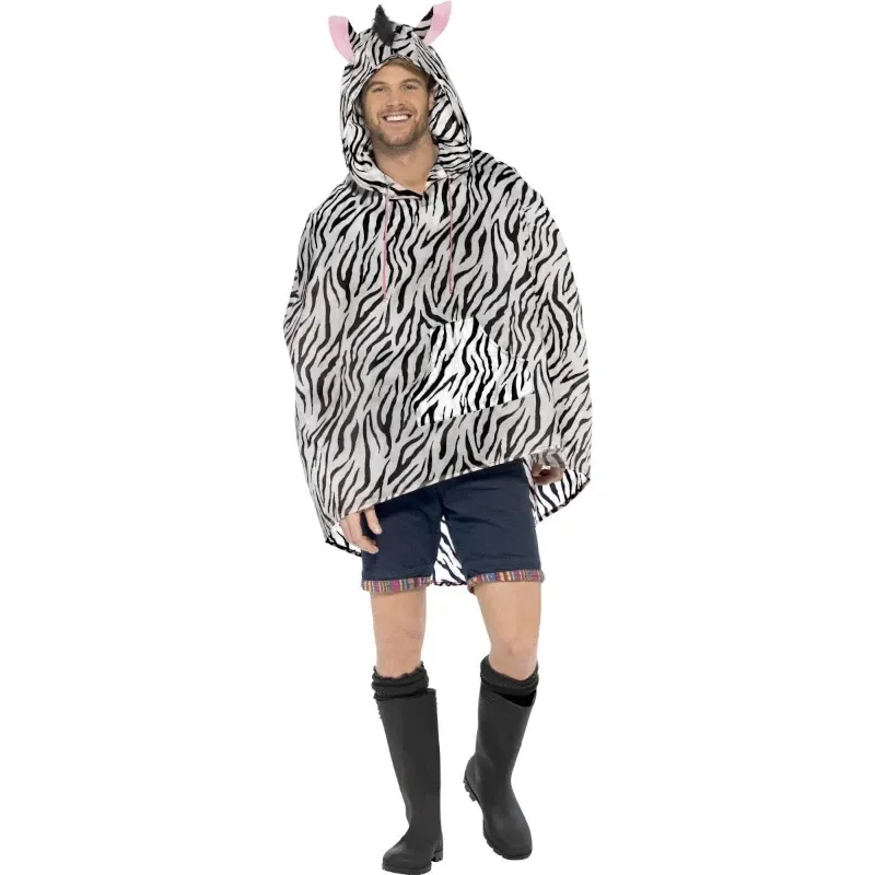 Zebra Party Poncho