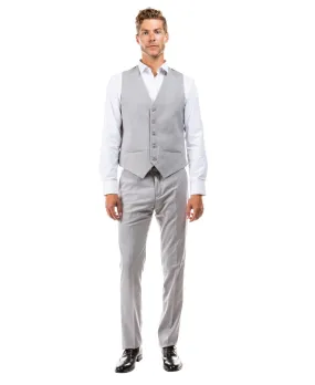 Zegarie Slim Fit Suit Separates Vest, Celestial Grey